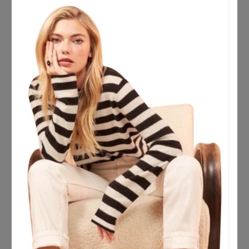Reformation Cashmere boyfriend sweater, NWT, size XS
